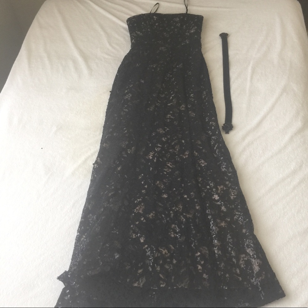 Floor length gown